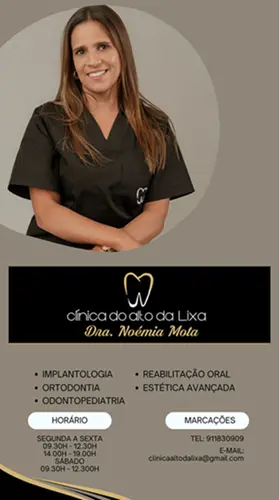 Clínica do Alto da Lixa - Dra. Noémia Mota